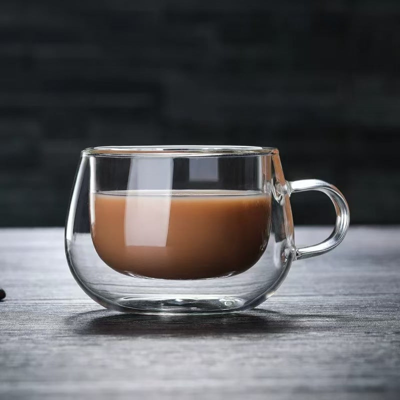 Double-Layer Glass Cup