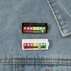Social Battery Pin (Pack of 2)
