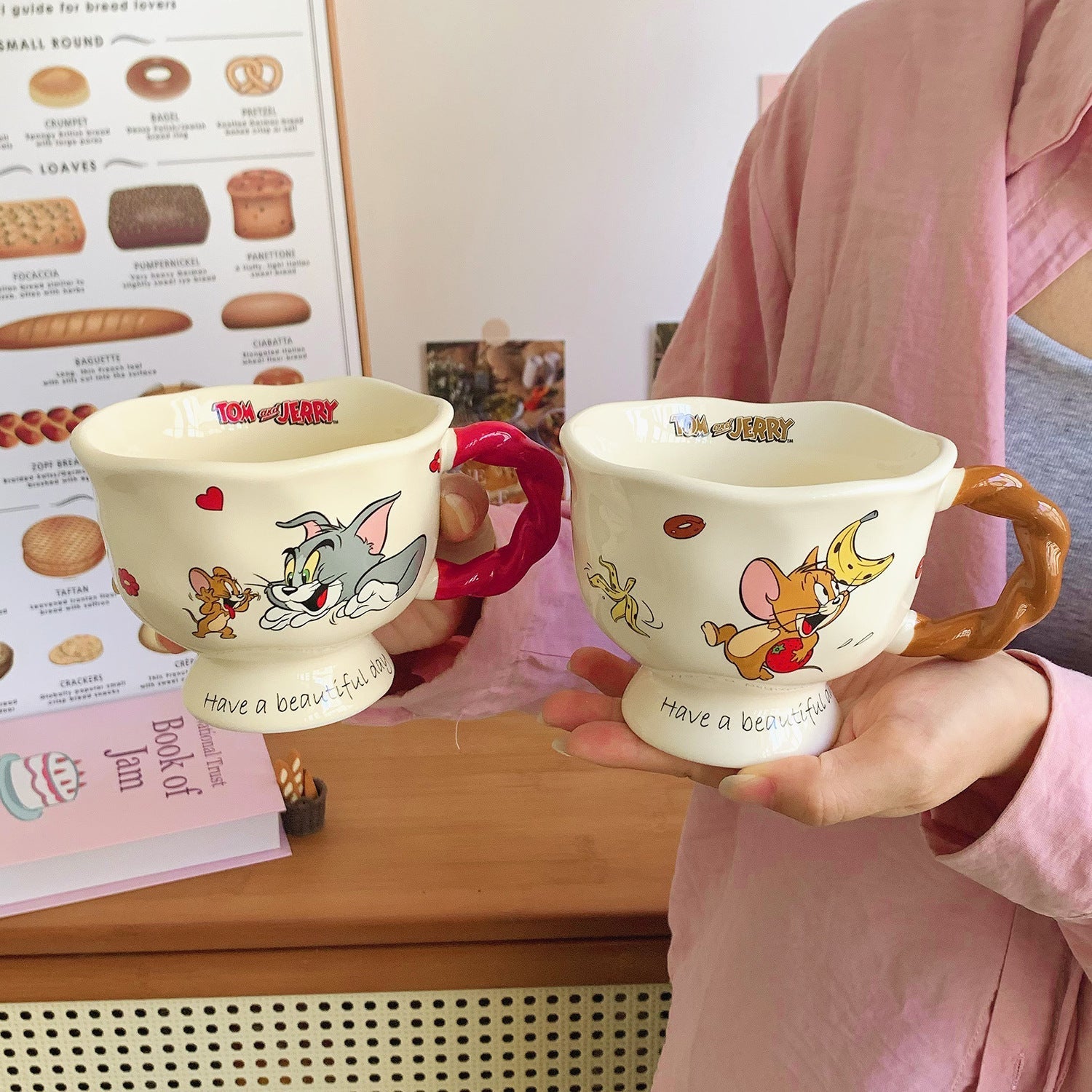 Tom And Jerry Ceramic Cup