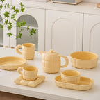Cushion Style Ceramic Cup Set