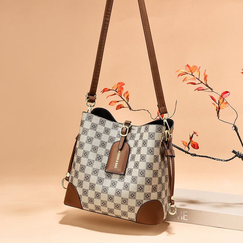 Pattern Bucket Bag