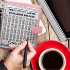 100 Envelope Savings Binder