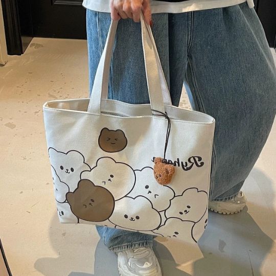Bear tote bag