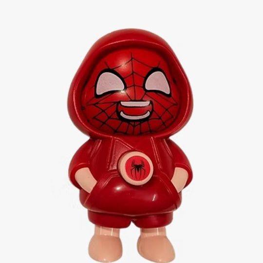 Spiderman Face Keychain