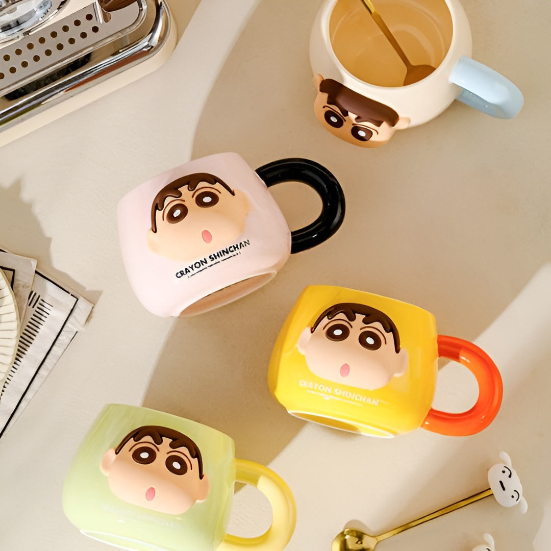 Shinchan Cup With Shiro Spoon