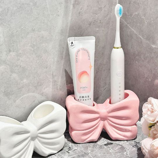 Bow Toothbrush Holder