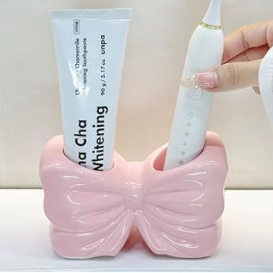 Bow Toothbrush Holder