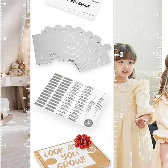 Growth Chart Mirror for Kids