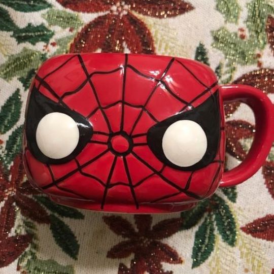 Kitty & SpiderMan Mug