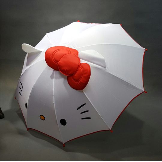 Cute Kitty Bow Umbrella