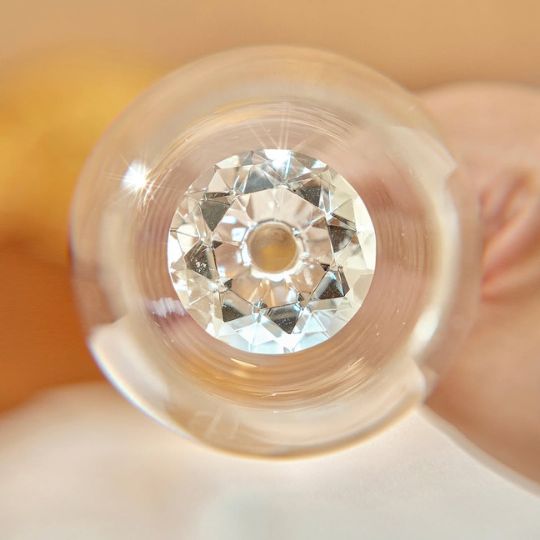 Diamond Champagne Glass