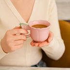 Floral Ceramic Cup & Saucer Set