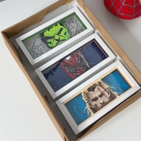 3D Anime Night Light