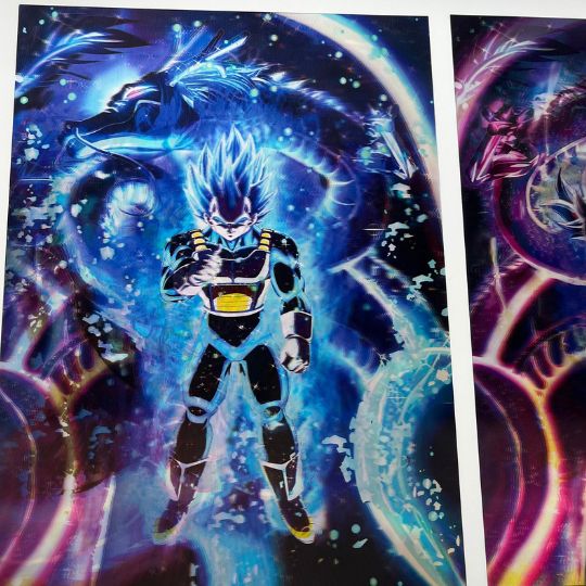 3D Motion Anime Poster