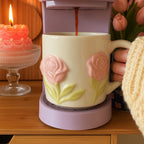 3D Floral Ceramic Mug