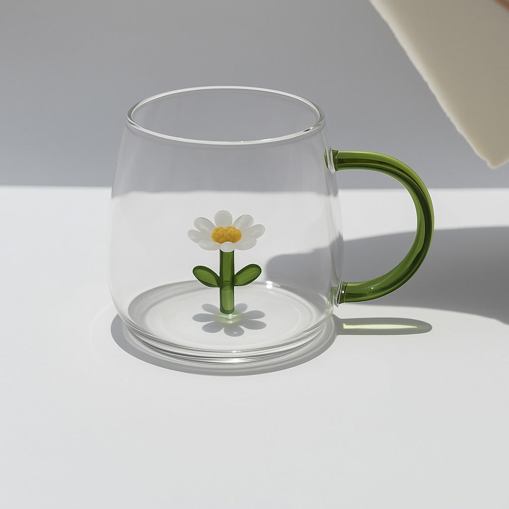 3D Sunflower Inside Mug