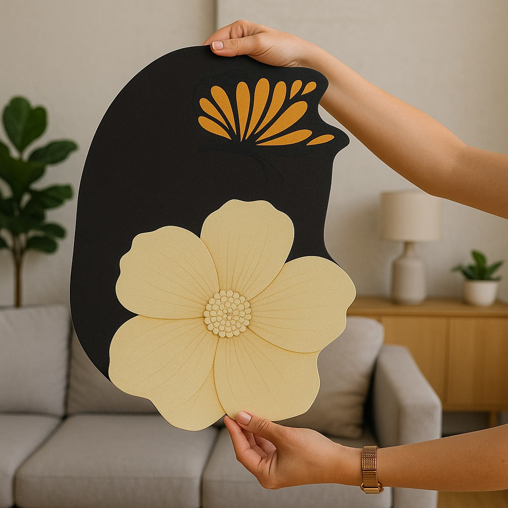Floral Door Mat