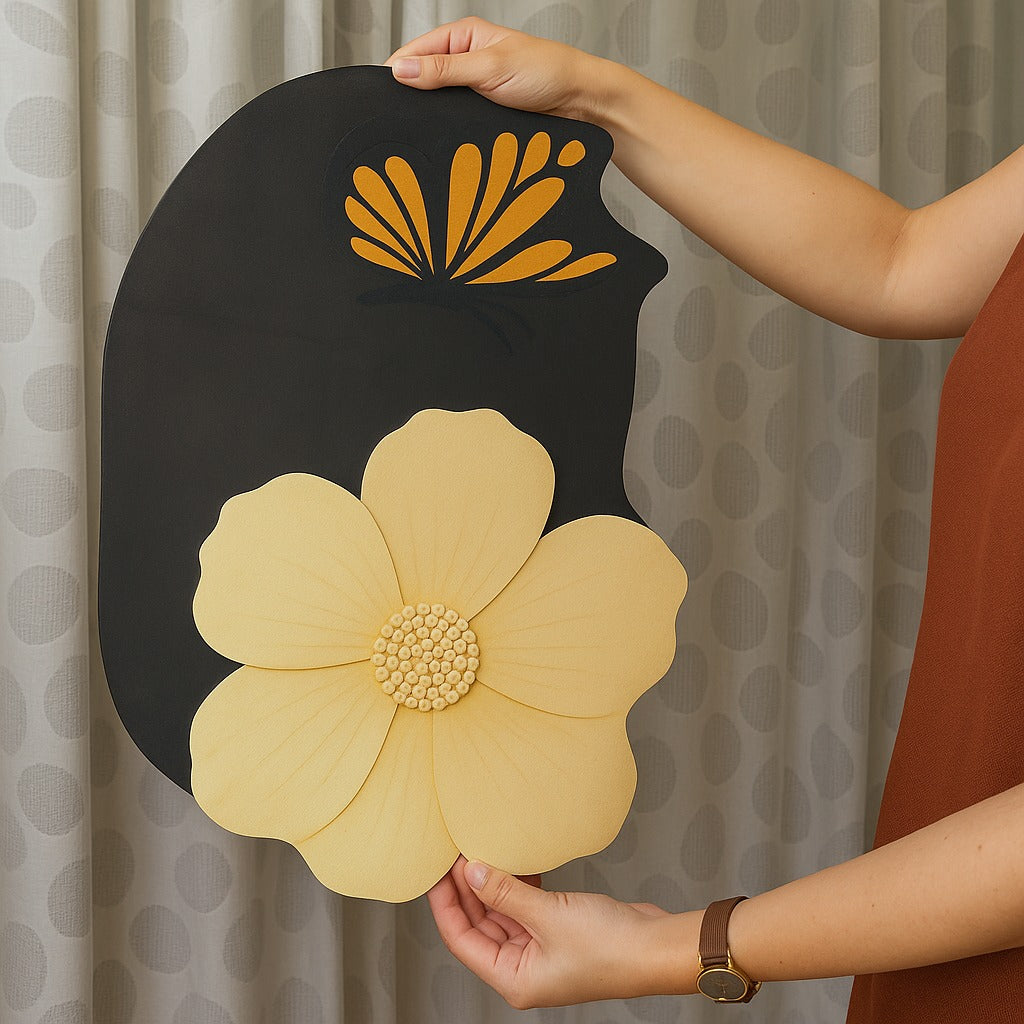 Floral Door Mat