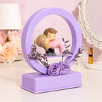 LED Couple Showpiece with Music