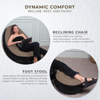 Inflatable Sofa & Ottoman 🌟 | Travel, Camping, Home Use (Use Code BIG250)