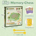 Flip-Match Chess Game 🎯 | Portable Memory & Matching Game for Kids & Family Fun ♟️|