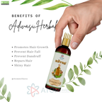 Adivasi Herbal Hair Growth Anti Dandruff Hair Oil Selfi Bottle 100ml Pack of 2