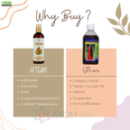 Adivasi Herbal Hair Growth Anti Dandruff Hair Oil Selfi Bottle 100ml Pack of 2