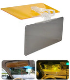 Anti-Glare Sun Visor for Car | Day & Night Vision Driving Mirror | Glare Reduction & UV Protection