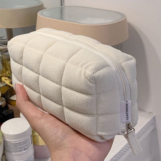 Cozy Soft Quilted Pouch