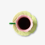 Floral Ceramic Cup & Saucer Set