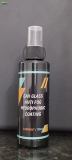 Car Glass Anti-Fog Hydrophobic Coating Spray – 100ML (Pack of 2) | Crystal Clear Vision in All Weather