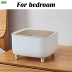 Classy Desktop Push Button Trash Bin