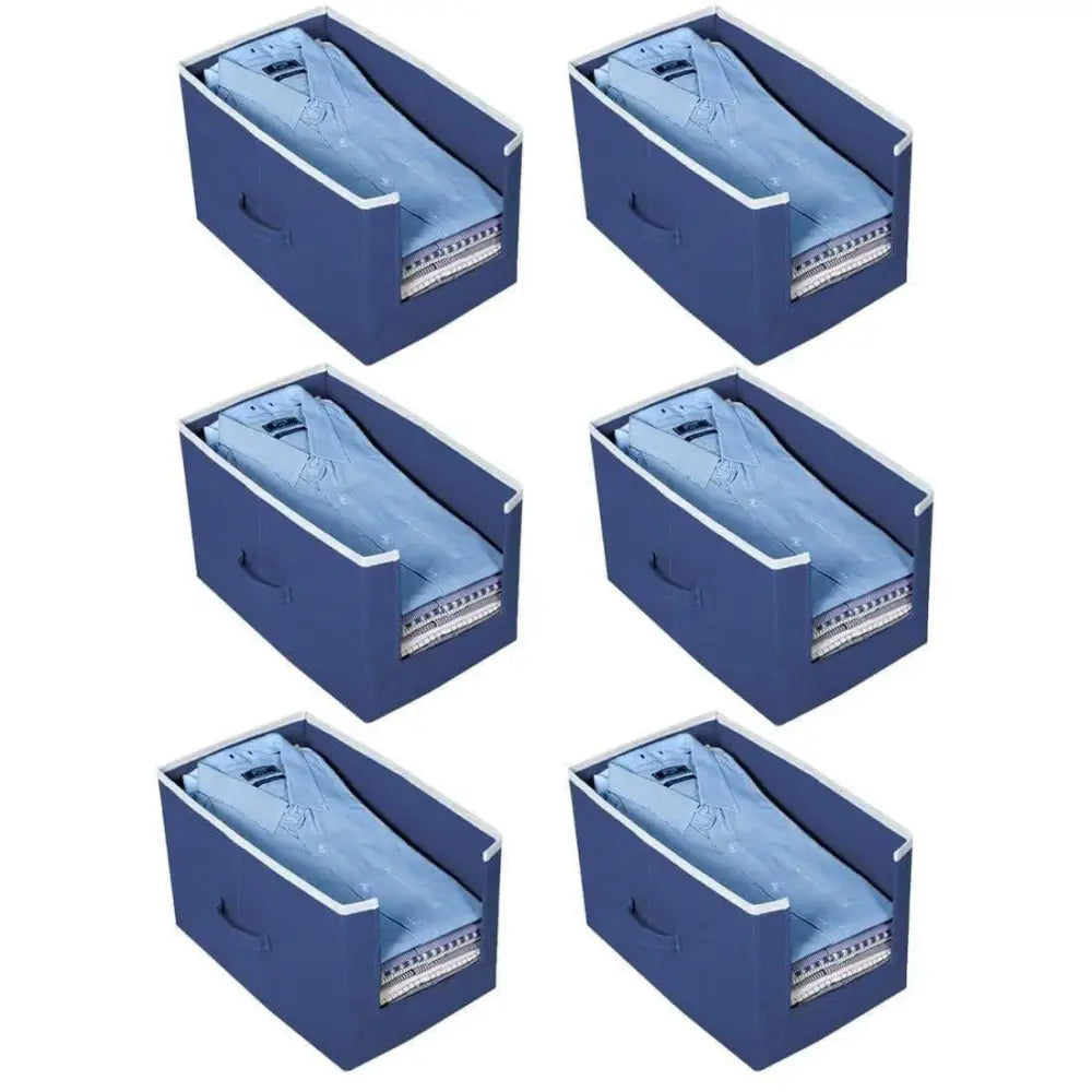 Closet Organizer – Foldable Shirt & Clothing Stackers (Pack of 6)