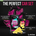Coating Spray and Foam Car Cleaner 200ml (Combo)