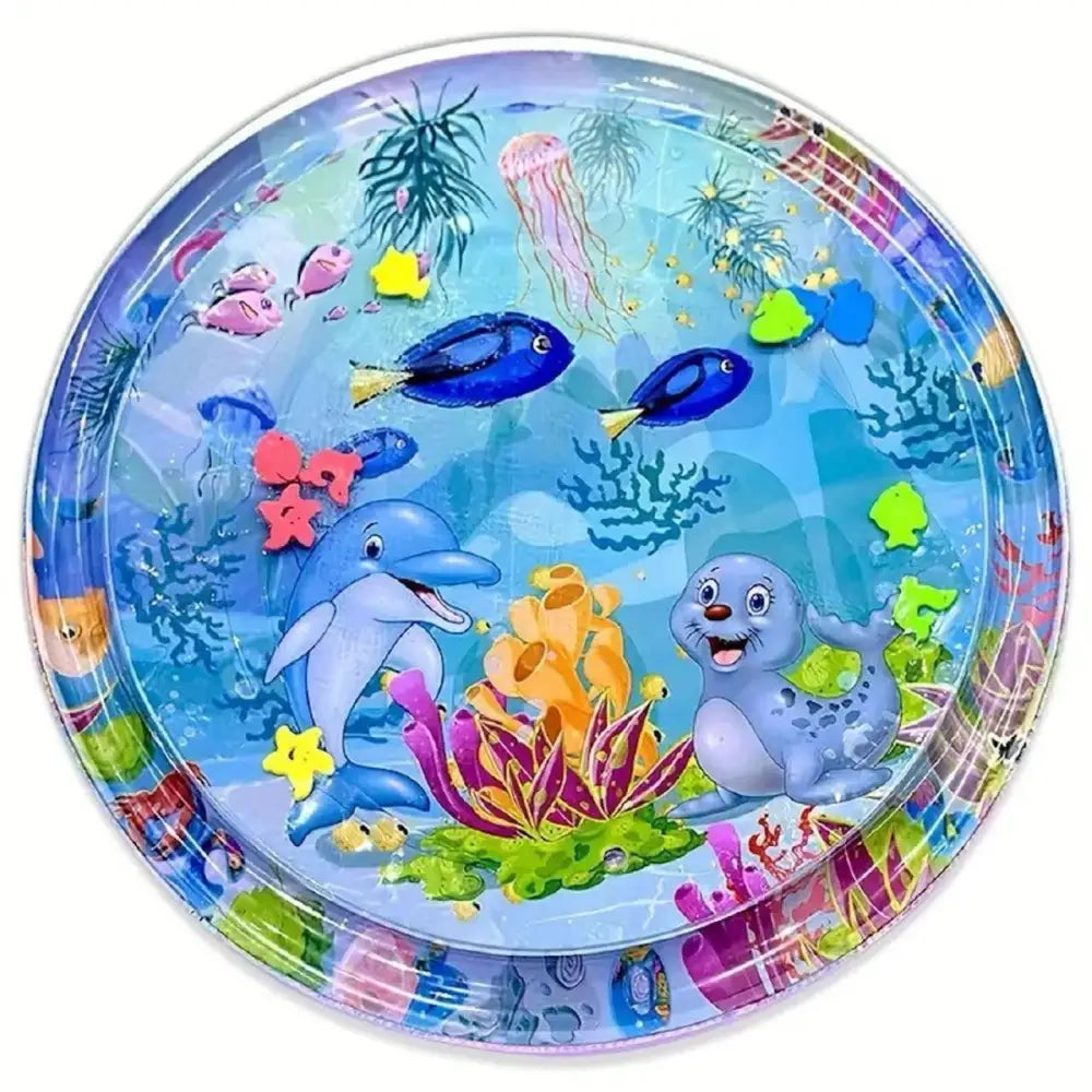 Cooling Pet Water Sensory Play Mat for Dogs & Cats | Durable Leak-Proof Inflatable Toy