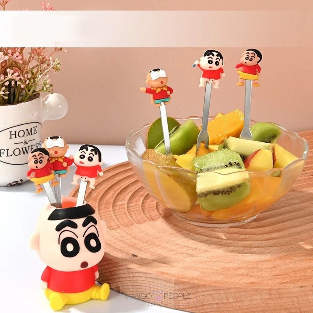 Shinchan Fork Set