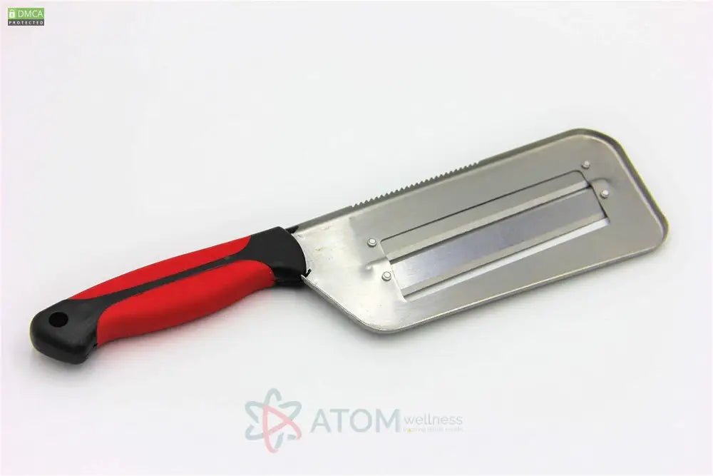 Dual Blade Vegetable Slicer & Peeler Knife | Stainless Steel Handheld Kitchen Cutter for Fast Slicing