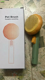 Ergonomic Pet De-Shedding Tool for Dogs & Cats | Fine Stainless Steel Bristles for a Healthy Coat