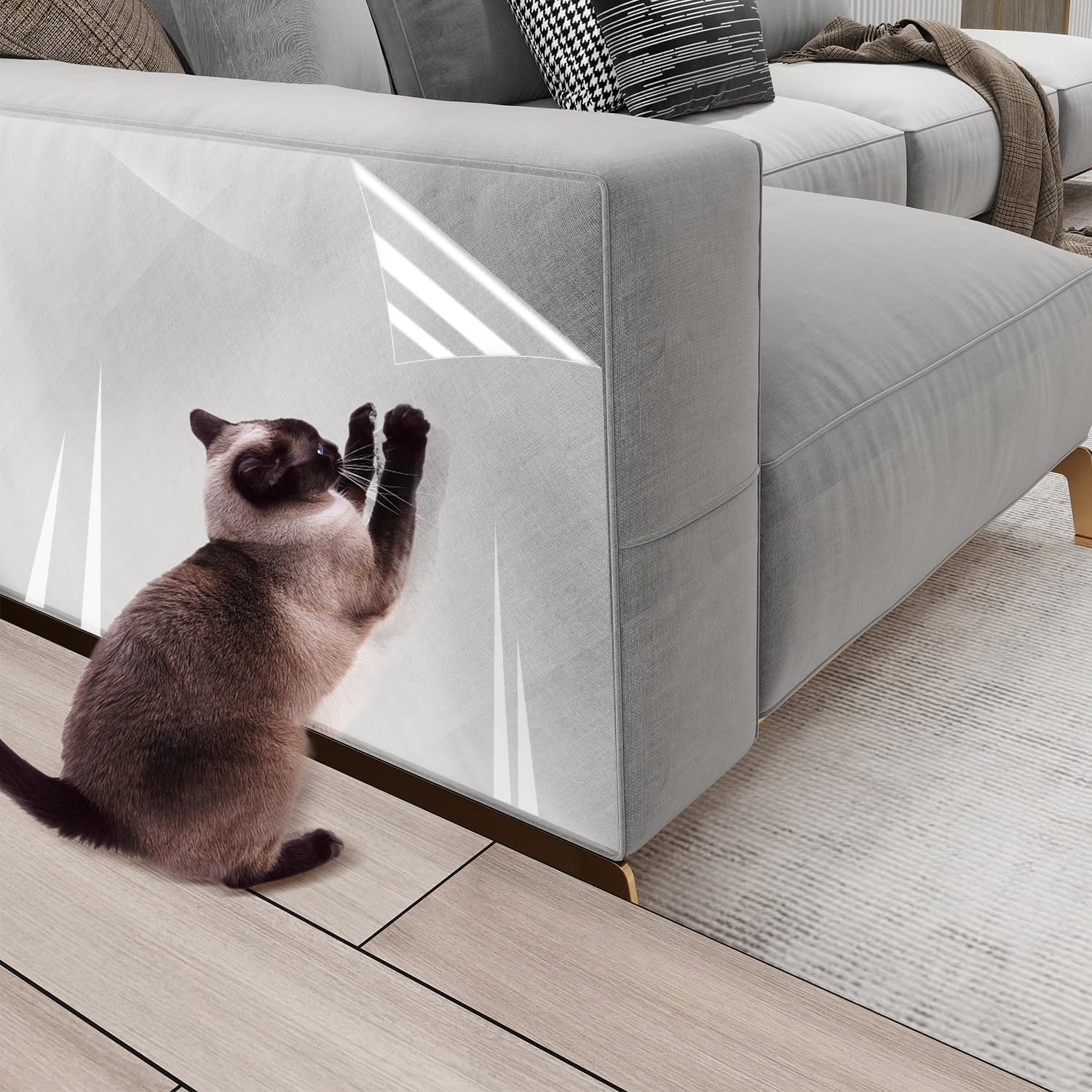 Transparent Self-Adhesive Wall Protection Film – Oil-proof & Waterproof Clear Contact Sheet