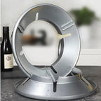 Gas Stove Cover Disk-Windshield Bracket Gas Stove Energy Saving Cover Disk Fire Reflection Windproof Stand
