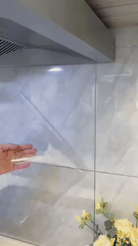 Transparent Self-Adhesive Wall Protection Film – Oil-proof & Waterproof Clear Contact Sheet