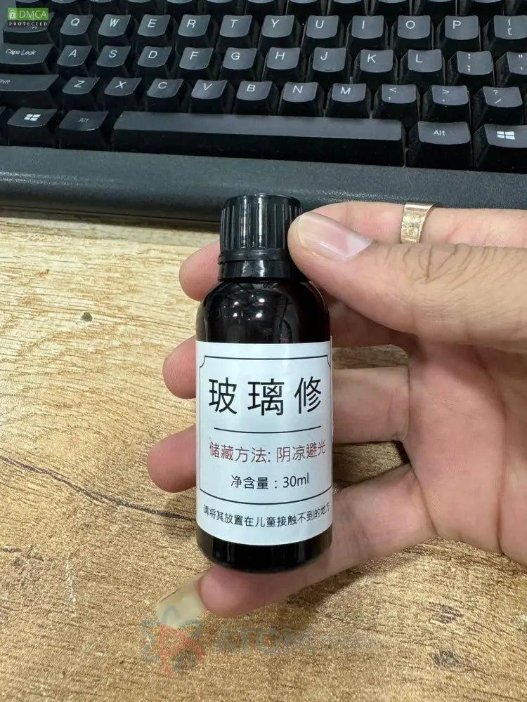 Glass Quick Fixing Repair Serum 30ml with Dropper (Pack Of 2 )