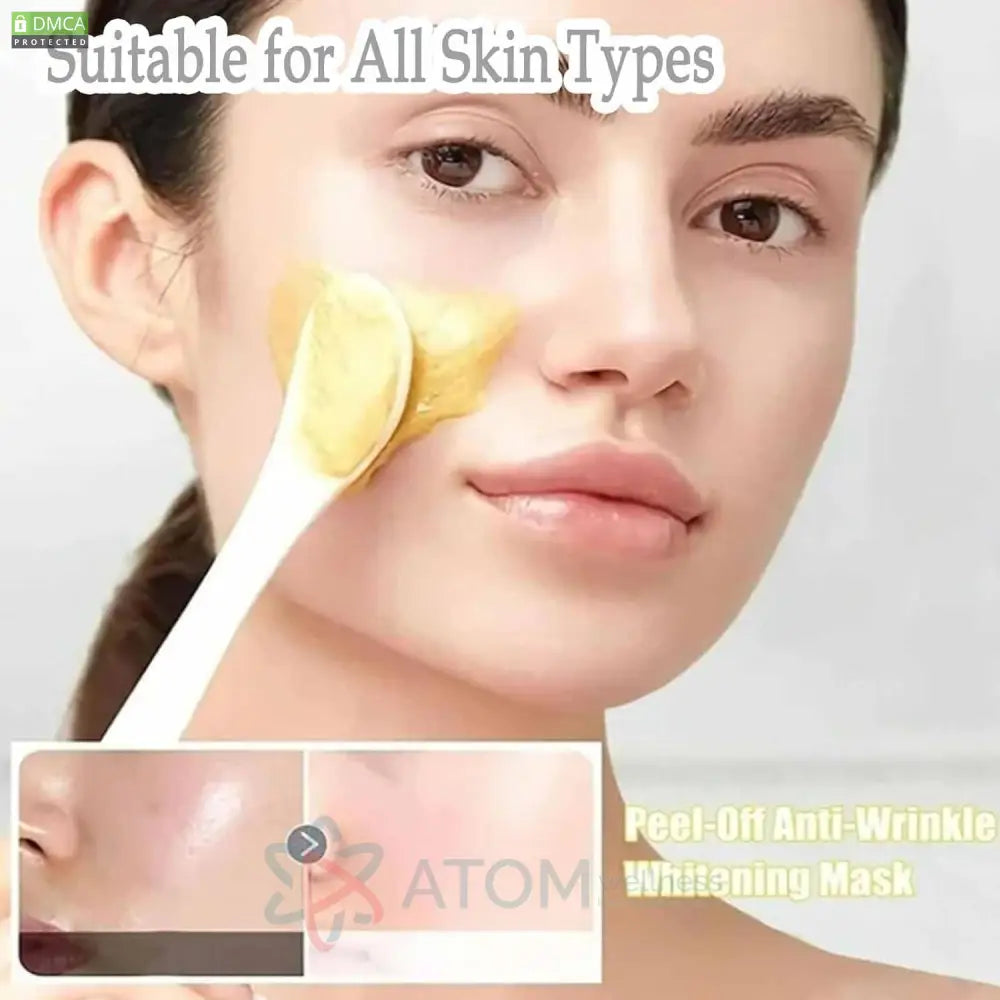 Gold Peel off Anti Wrinkle Mask (Pack of 2)