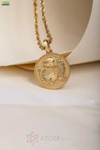 Gold Plated Zodiac Sign Necklace