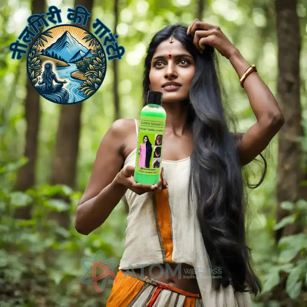 Herbal Anti Hair Fall Shampoo with Gudhal Hibiscus Herbal Wash Combo Kit