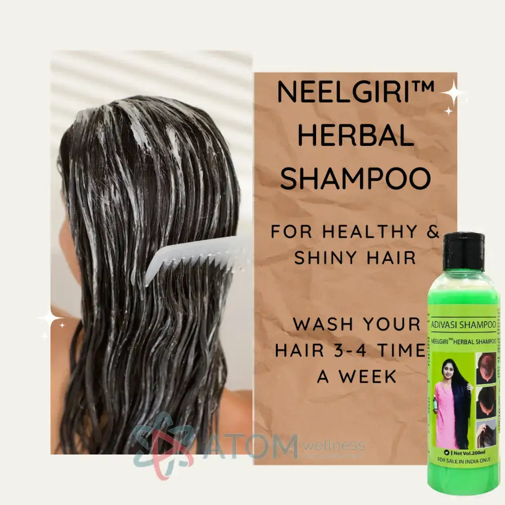 Herbal Anti Hair Fall Shampoo with Gudhal Hibiscus Herbal Wash Combo Kit