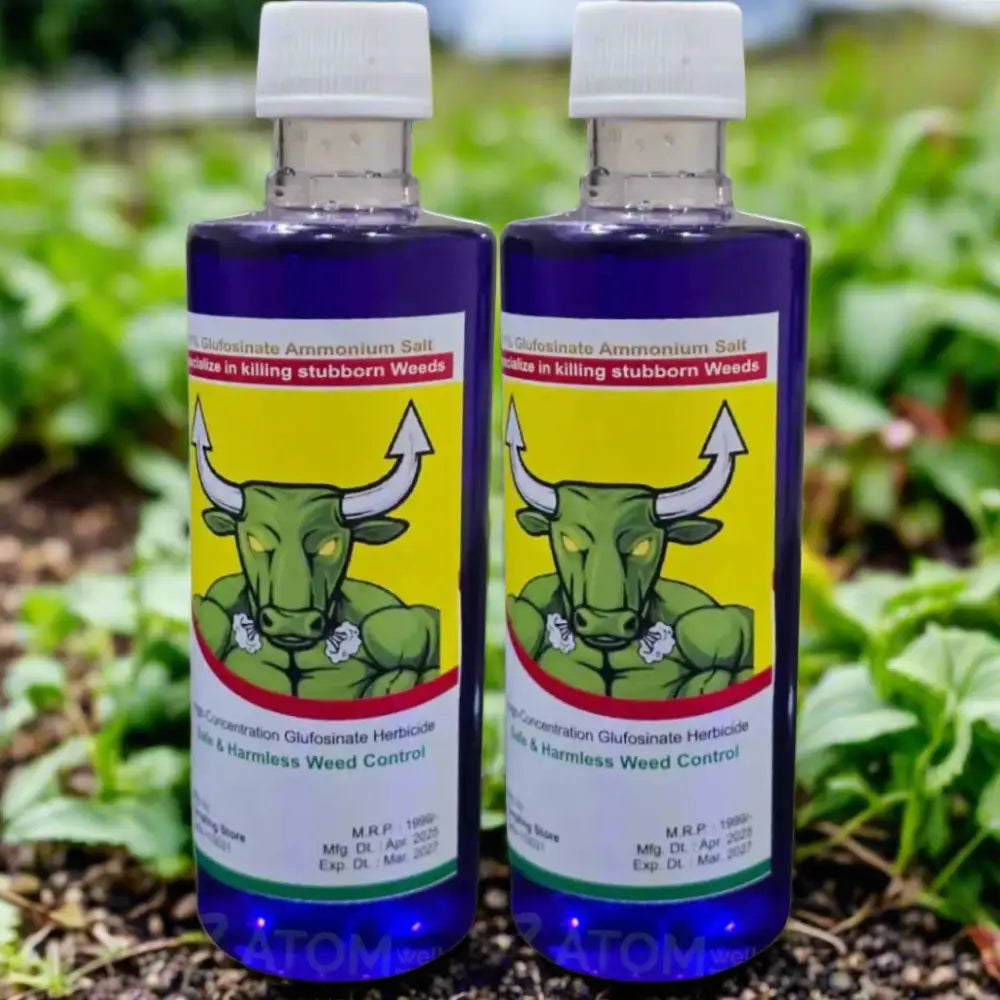 High-Concentration Glufosinate Herbicide for All Crops, Organic – Pack of 2