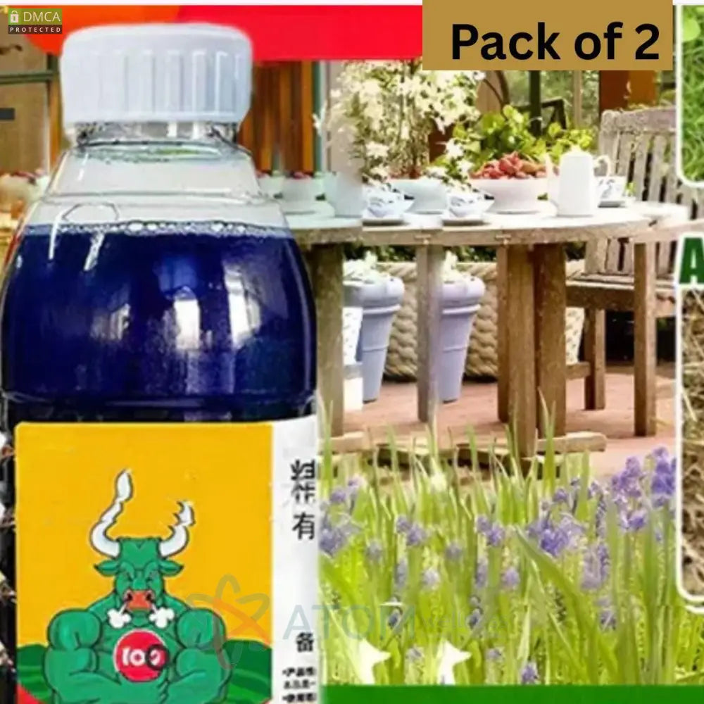 High-Concentration Glufosinate Herbicide for All Crops, Organic – Pack of 2