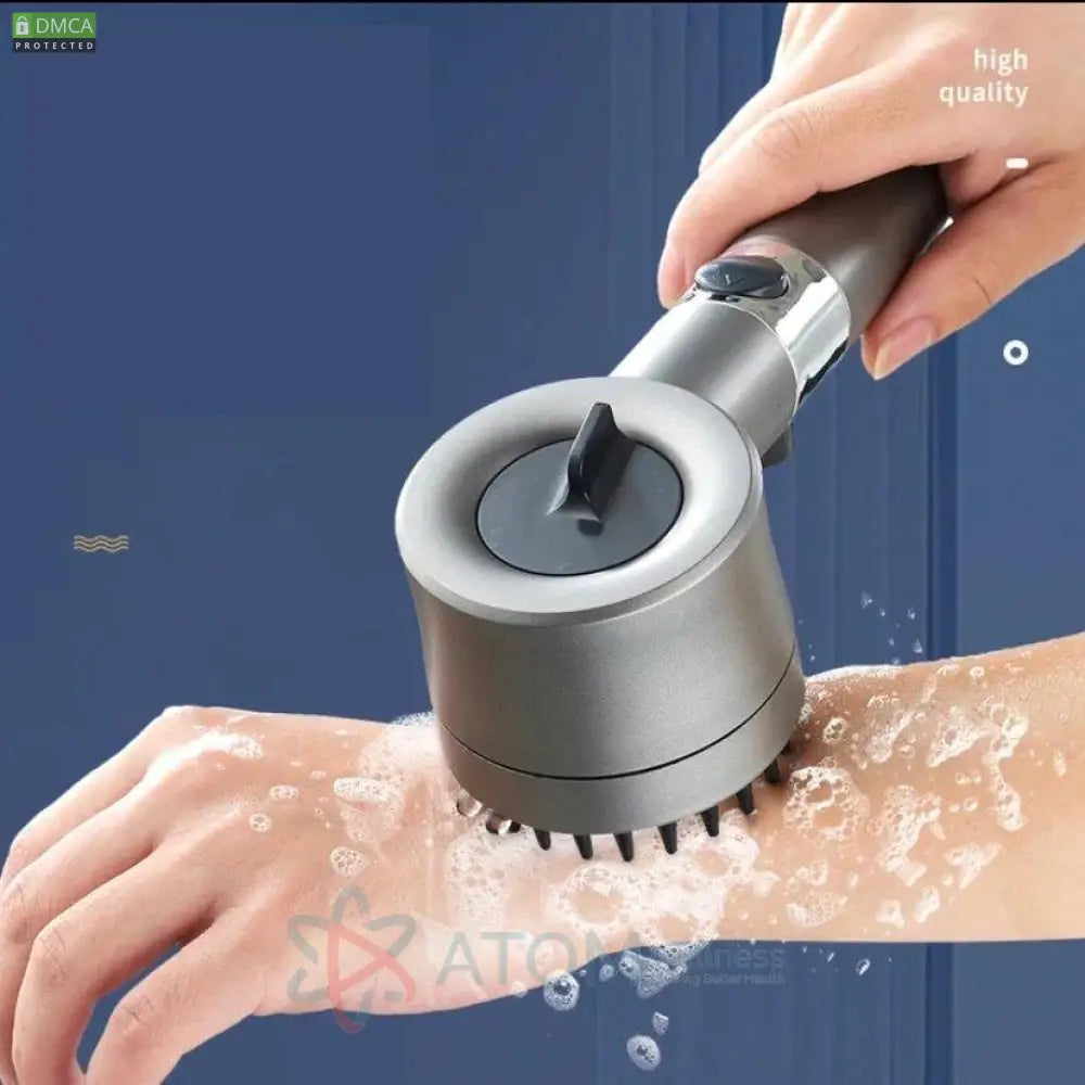 High Pressure 3-Setting Handheld filtration brush Shower head