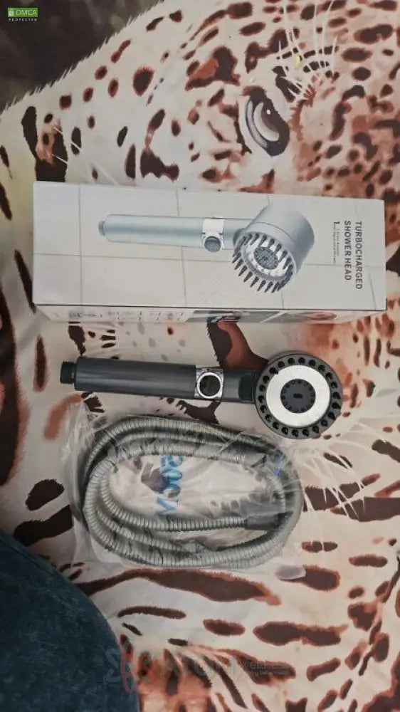 High Pressure 3-Setting Handheld filtration brush Shower head